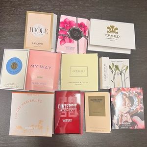 Parfum set x11 jo malone armani idole hermes viktor rolf creed burberry sisley